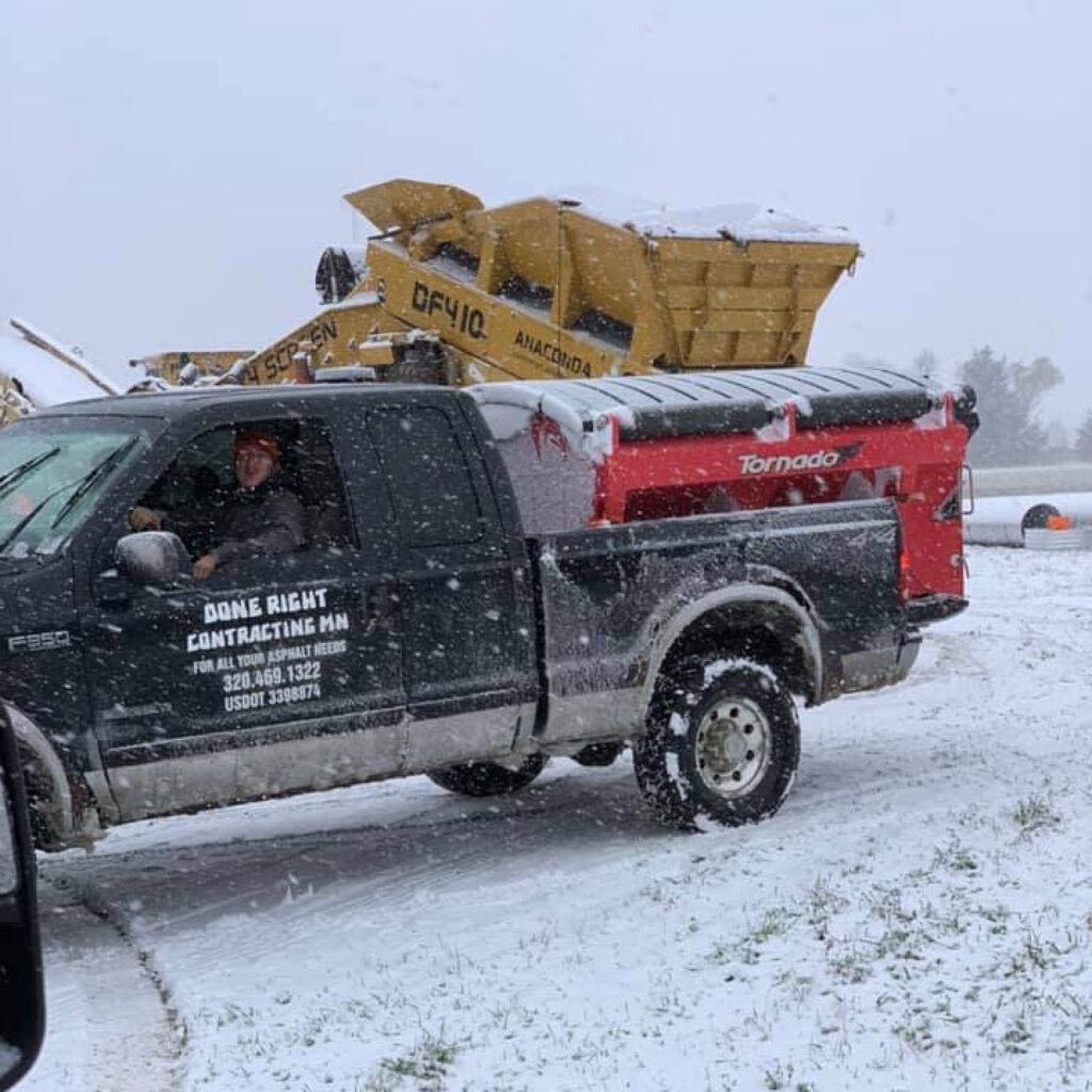 Snow and Ice Removal | Done Right Contracting MN | Done Right Contracting MN