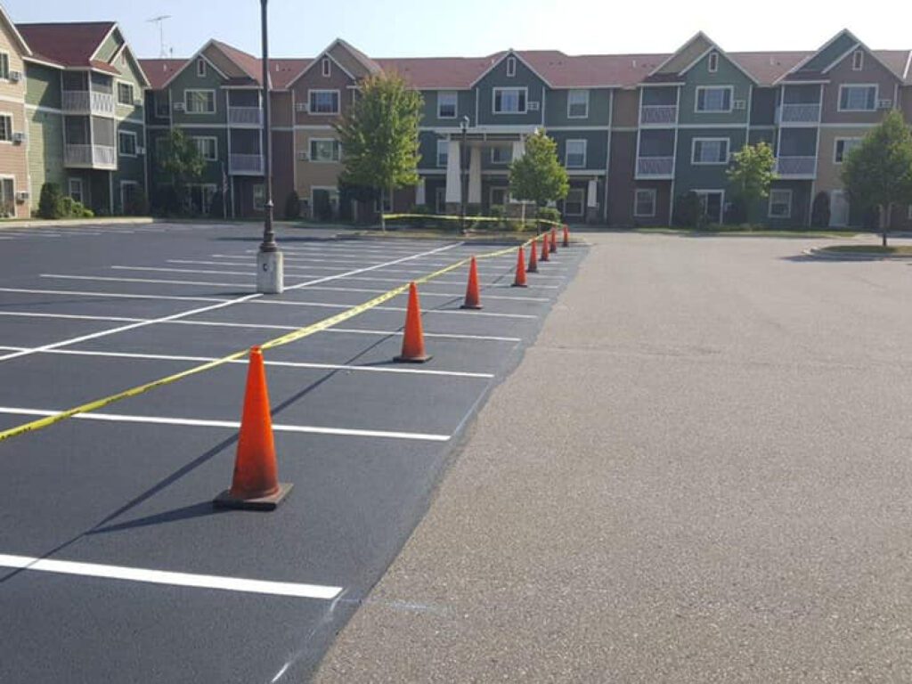 Parking Lot Striping | Done Right Contracting MN | Done Right Contracting MN